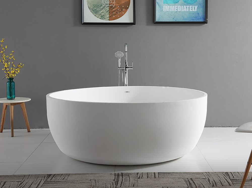 Artificial stone bathtub 9816