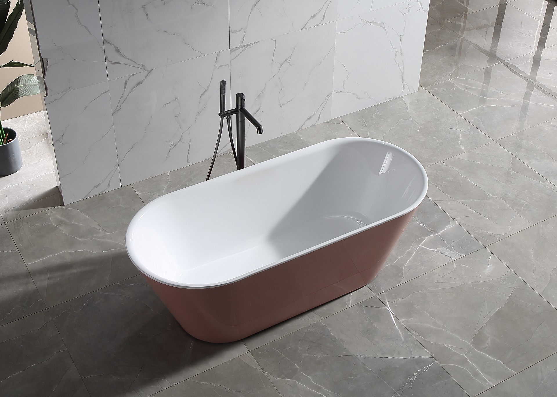 Batch stacked acrylic bathtub 5307