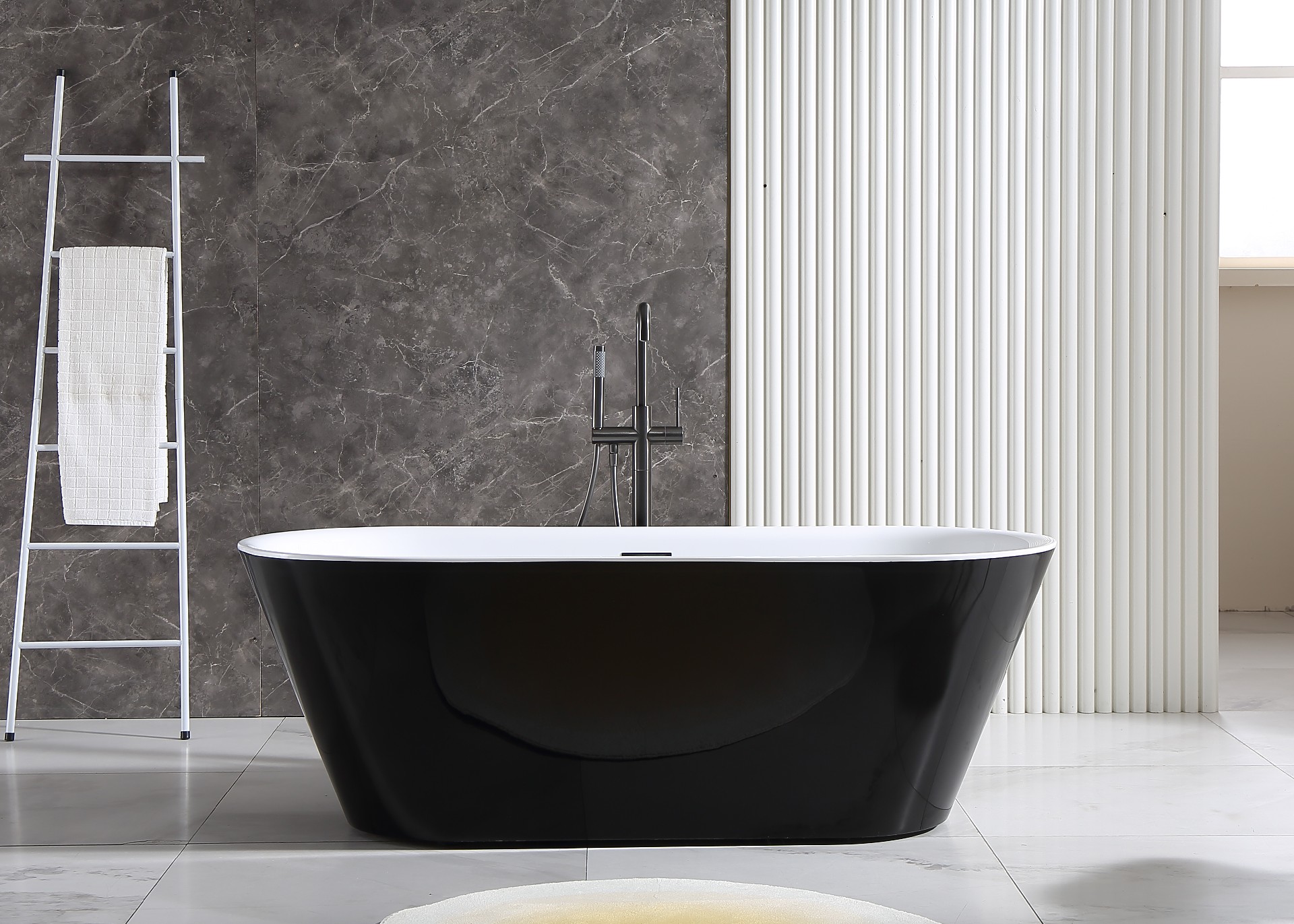 Batch stacked acrylic bathtub 5307
