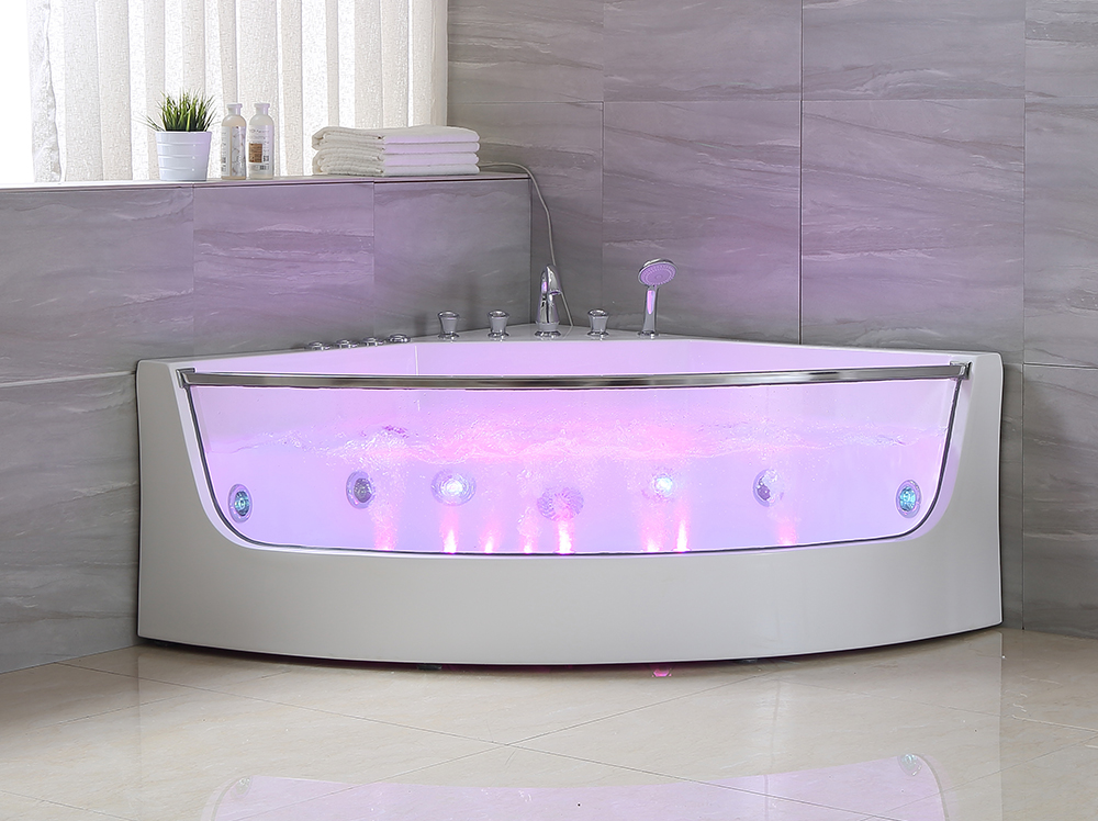 Surfing Bubble Acrylic Bathtub Colorful Light 5003