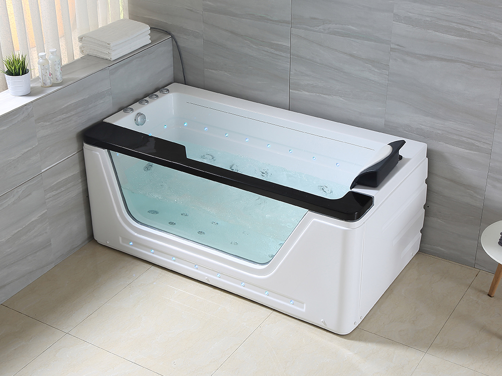 Surfing Bubble Acrylic Bathtub Colorful Light  5016