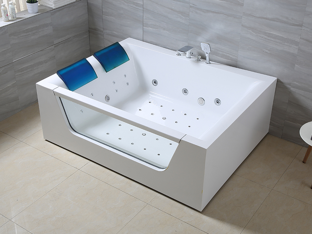 Surfing Bubble Acrylic Bathtub Colorful Light  5015B