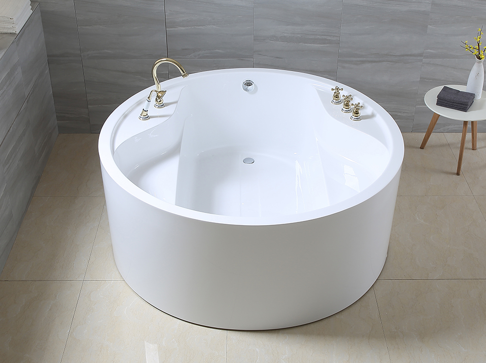 Circular acrylic bathtub 5022