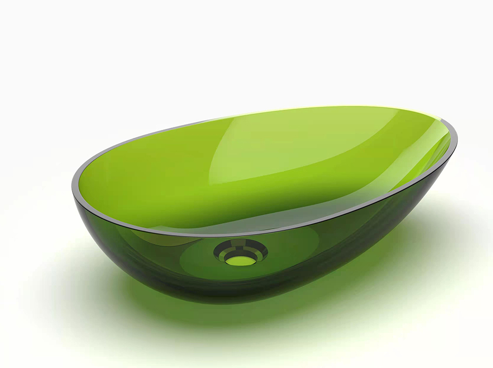 Transparent resinbasin 2618